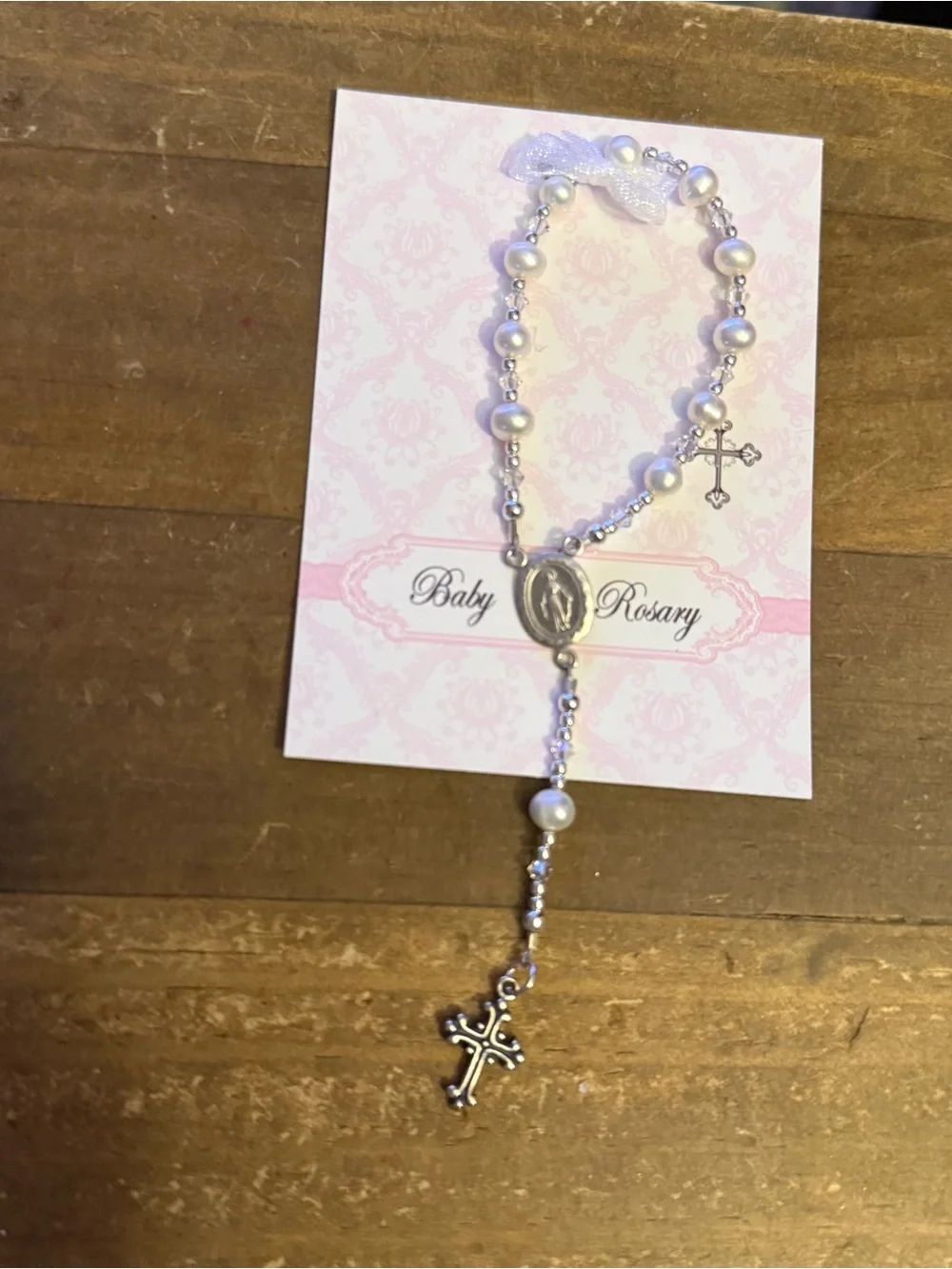 Cherished Moments Sterling Silver Baby Rosary